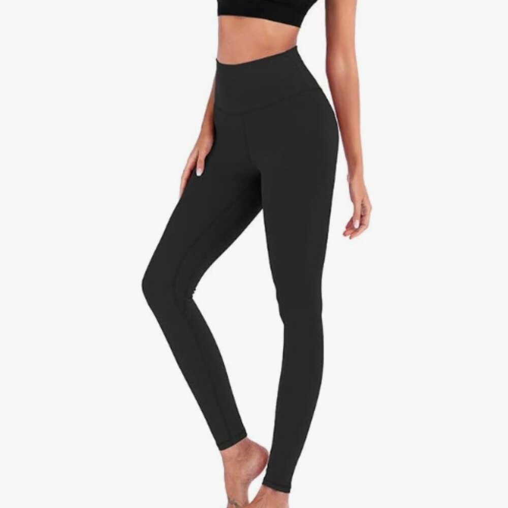 ECHOINE Women's Yoga Legging Small Black